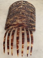 Peigne Ancien A Mantille 