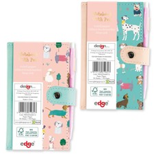 Cahier Pour Chien Slim Et Stylo À Bille Design Parc Bloc-Notes Ligné Cadeau