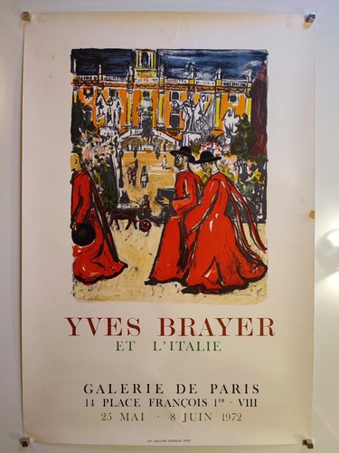Yves brayer affiche exposition - brayer,