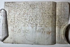 Parchemin 1607 Parthenay