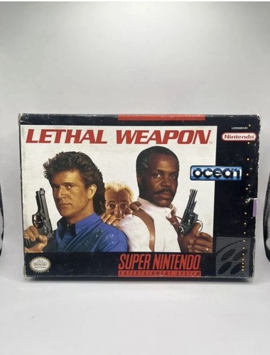 Lethal weapon snes game - weapon, super