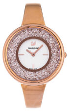 Swarovski CRYSTALLINE PURE SET ROSE GOLD TONE STAINLESS STEEL 5297166 no box