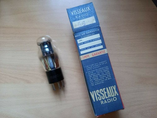 Visseaux tube - visseaux, (triode)