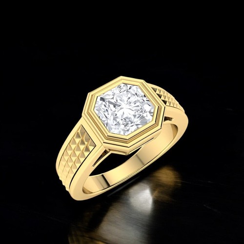Bague diamant alliance - , or