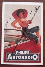 Carte format CPSM,publicité