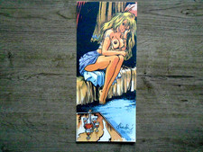 2001 / MEYNET / TRES RARE EX LIBRIS / HOMMAGE WALTHERY / DOUBLE SIGNATURE / NEUF