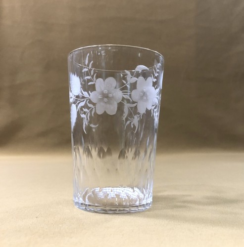Ancien verre gobelet - /,