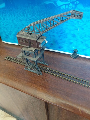 Maquette grue industriel - maquette, ho
