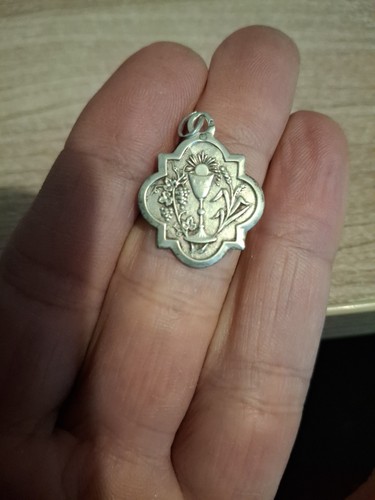 Médaille argent 21mm - médaille,