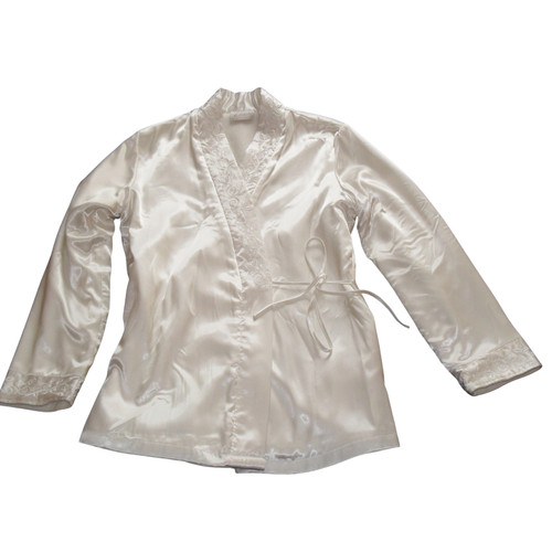 Veste interieur satin brode - d,