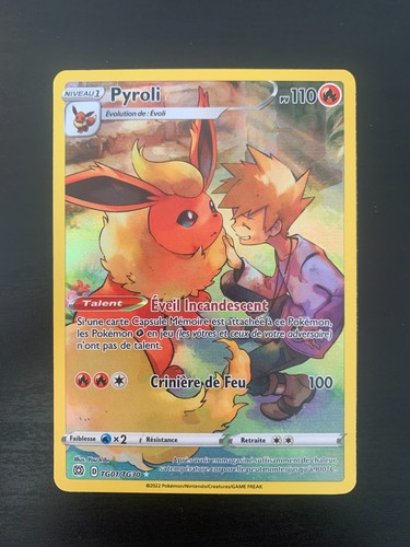 Carte pokémon pyroli - carte,