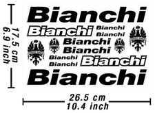 Bianchi Decals Stickers Vélo