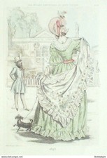 Gravure Mode Boutet (pointe