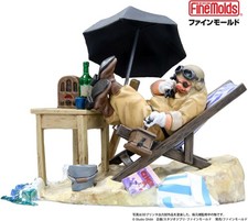 PORCO ROSSO Studio Ghibli Vignette Collection Nascondiglio Model KIt Fine Molds