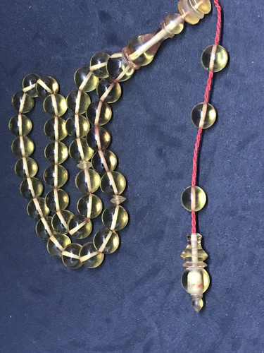 Amber misbaha tasbih prayer - amber,