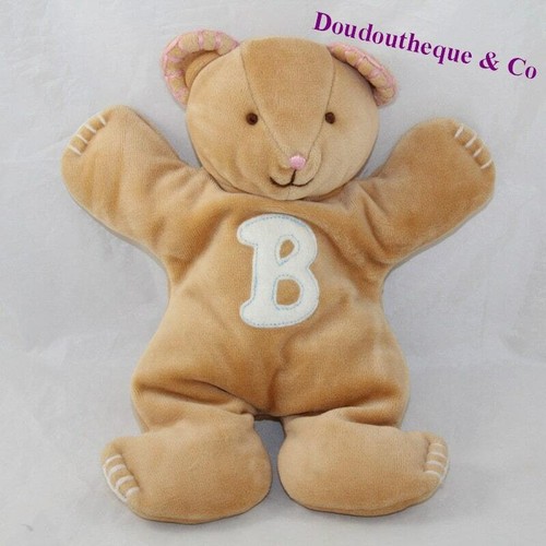 Doudou semi plat ours - , bawi