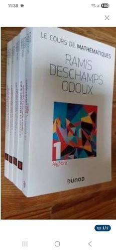 Lot complet tomes - tomes, cours
