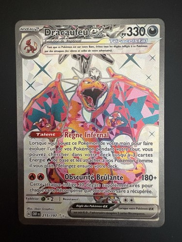 Pokémon jcc carte dracaufeu - jcc,