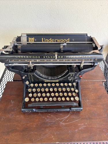 Antique vintage underwood - vintage,