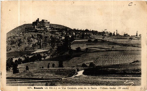 Cpa bouzois - bouzois, (alt