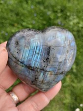 Labradorite En Forme Coeur Pierre Naturelle 