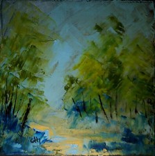 huile au couteau   " BRUMEUSE
