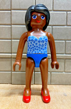 PLAYMOBIL Personnage Femme Danseuse Plage Robe Film 88A pour CUSTOM RARE VINTAGE