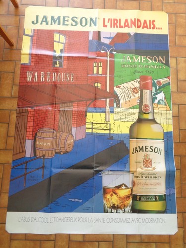 Grande affiche publicitaire - grande,