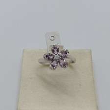 Bague Femme Avec Zircons Et