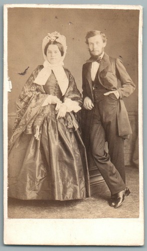 Cdv 1865 jeune couple - couple, la