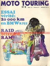 MOTO TOURING  2 BMW R75/5 R 75 /5 VOSKHOD 175 Side Car URAL M63 1973