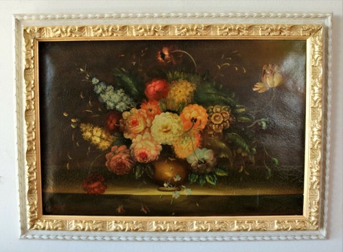 Tableau pot fleurs - tableau, de