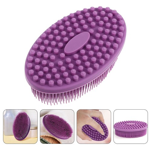 Baby silicone bath scurbber - bath,
