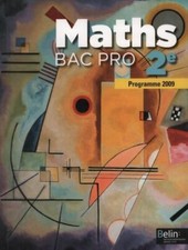 Maths bac pro 2e année 2009 - David Guillemeney - V230880