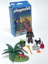 Playmobil 3838 sorcière en boîte et complet (1995) Médiéval Château