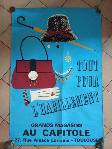 Grande affiche publicitaire - affiche,