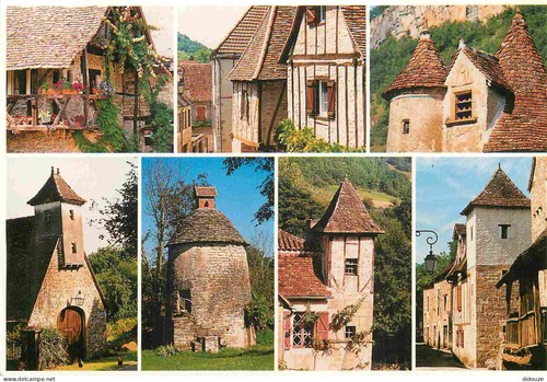 Carte postale pigeonniers - carte,