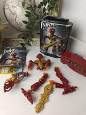 Figurine LEGO BIONICLE INIKA TOA JALLER (Set 8727) - Pièces Rouges et Or