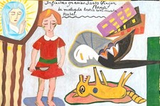 Voto ancien peinture - ex, ancien,