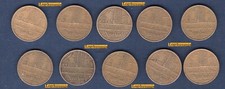 Lot de 10 pièces de 10 Francs