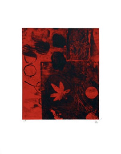 Antoni clavé feuille rouge - feuille,
