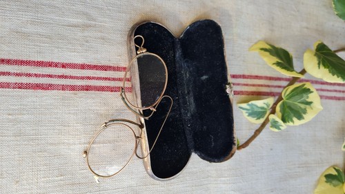 Ancienne binocle lunette pince - binocle,