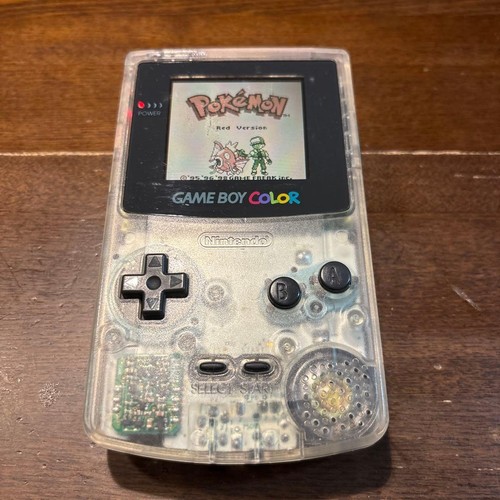 Nintendo game boy - color, clear