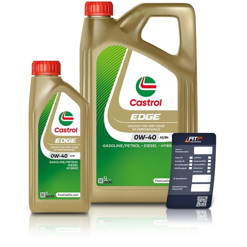 40 a3 b4 castrol - 1l+5l=6l, a3/b4