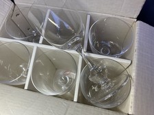 cristal de sevres . 6 Verres Novare 