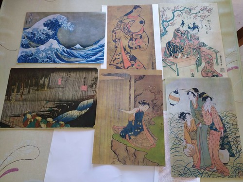 Estampes japonaises guilde - estampes, japonaises,
