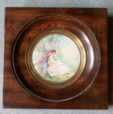 PEINTURE  miniature XIXème LA