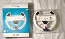 Wii U Mario Kart 8 Racing Steering Wheel Controller Attachment Nintendo PowerA
