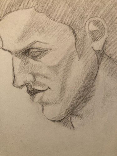 Drawing dessin homme cubiste - dessin,