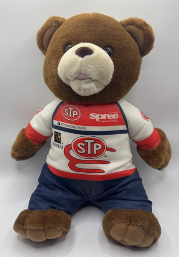 Vintage 1998 stp racing teddy - racing,